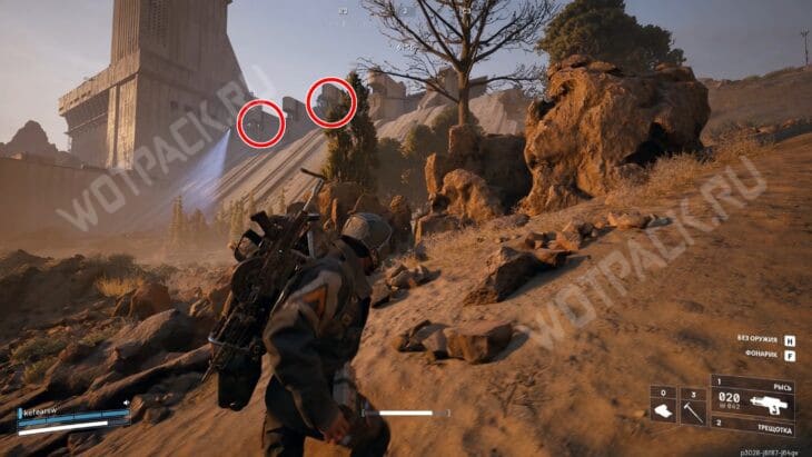 Комнаты с лутом на шлюзовых воротах