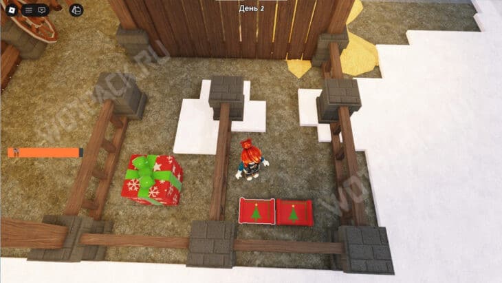 Новогодние подарки и чертежи