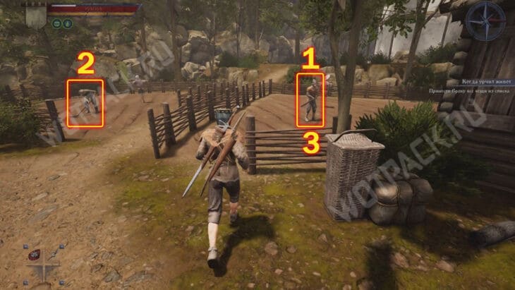 Братья Кай и Карсон работают на огороде