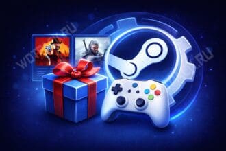 Как купить игры гифтом в Steam из России в 2026 году