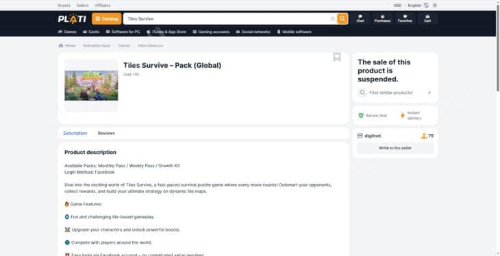 Как задонатить в Tiles Survive в России в 2025 году