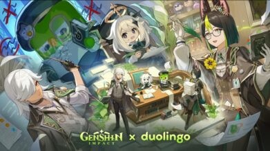 Коллаборация Genshin Impact и Дуолинго: квесты и награды 2025 года