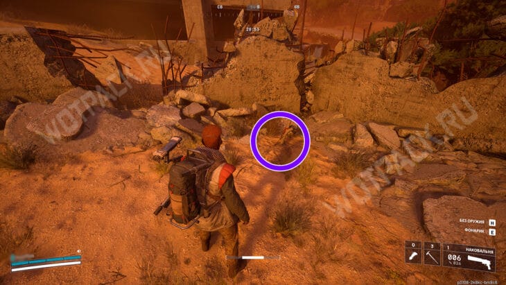 Могила у погребенных зданий