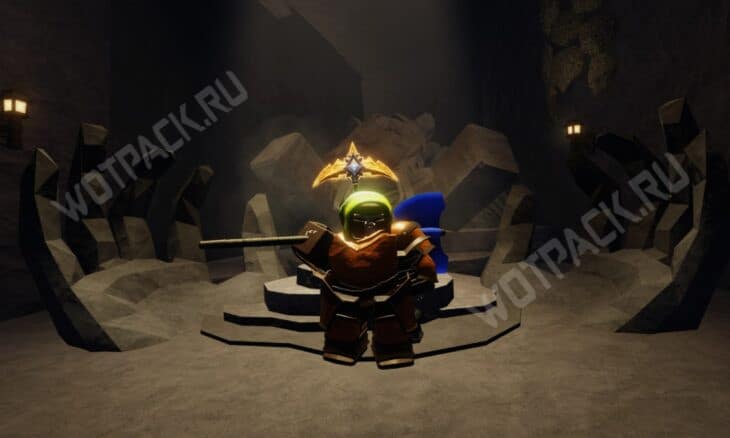 Арканная кирка в Пещере павшего ангела