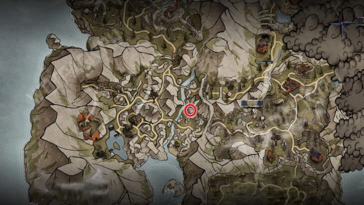 Настоящий картограф в Of Ash and Steel: где найти точки обзора для карты