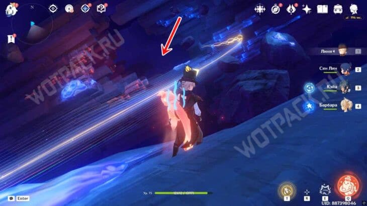 Барьер в Мшистой пустоши в Genshin Impact: как убрать