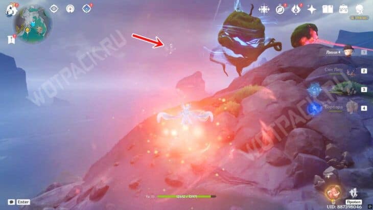 Барьер в Мшистой пустоши в Genshin Impact: как убрать