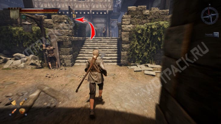 Где найти Филмора в Of Ash and Steel по квесту Странное послание