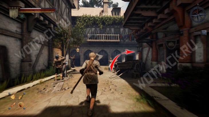 Где найти Филмора в Of Ash and Steel по квесту Странное послание