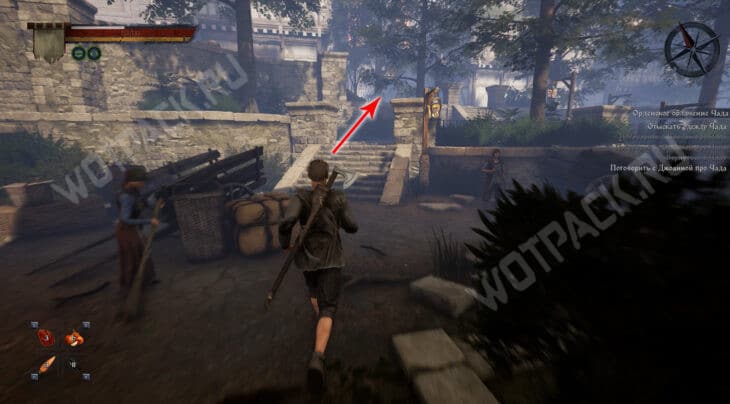 Прохождение квеста «Орденское облачение Чада» в Of Ash and Steel: где найти Чада