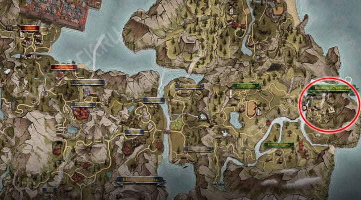 Прохождение квеста «Орденское облачение Чада» в Of Ash and Steel: где найти Чада