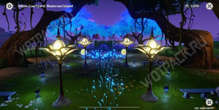 ID коды для Чайника безмятежности в Genshin Impact на всех серверах