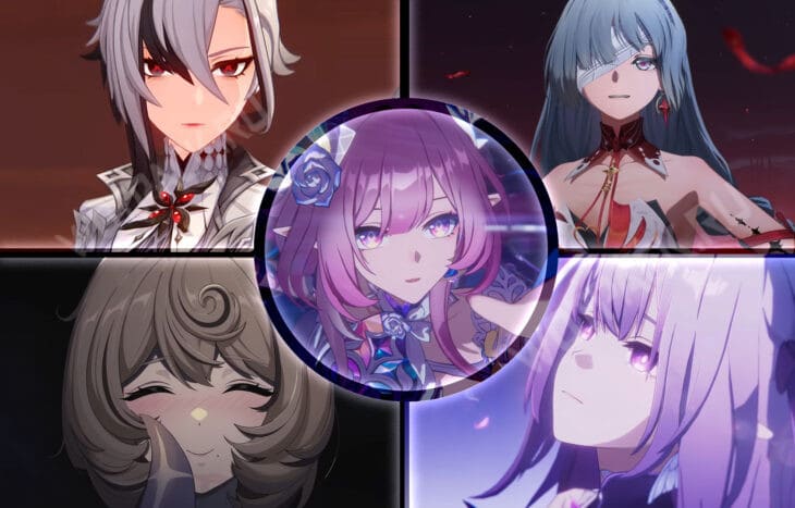 Ключевые персонажи гач в баннерах за ноябрь