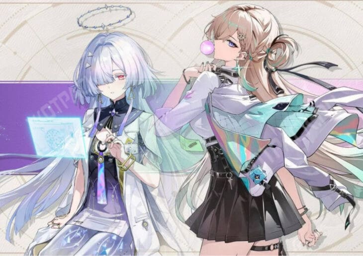 Сплэш-арты Линэй и Морни