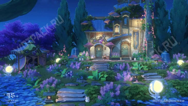 ID коды для Чайника безмятежности в Genshin Impact на всех серверах