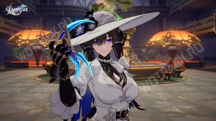 Георгина в вестибюле отеля Грезы