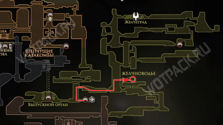 Маршрут от станции Звонкого пути к Шакре