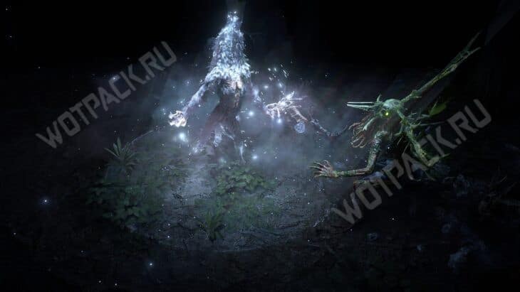 Использование способности в форме волка