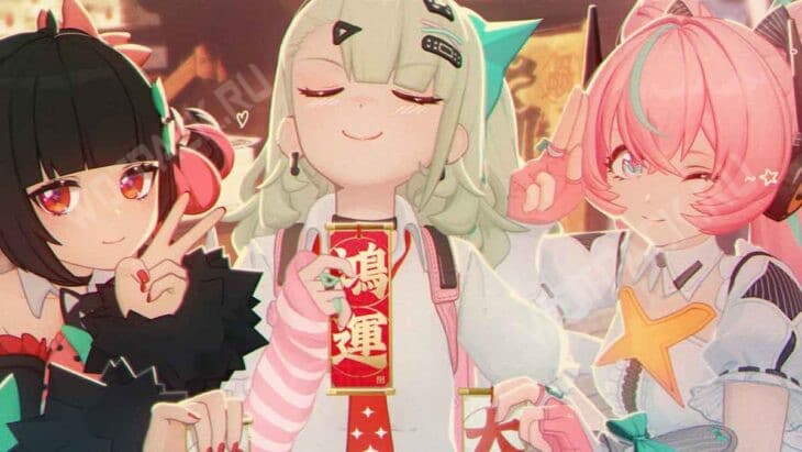 Участницы "Ангелов Наваждения" поздравляют с новым годом