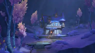 Хижина ведьмы в Genshin Impact: как разбить блоки статуи