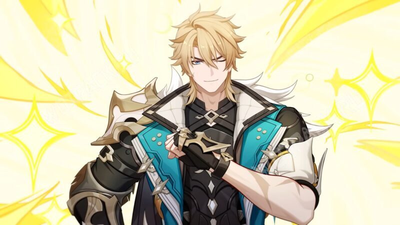 Варка подмигивает и бьёт себя кулаком в грудь