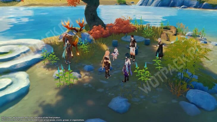 Ода серебряной луне, освещенная фонарями в Genshin Impact: Праздник морских фонарей 2026