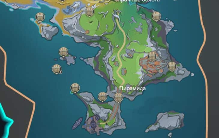 Море Пустоты в Genshin Impact: все сундуки и загадки