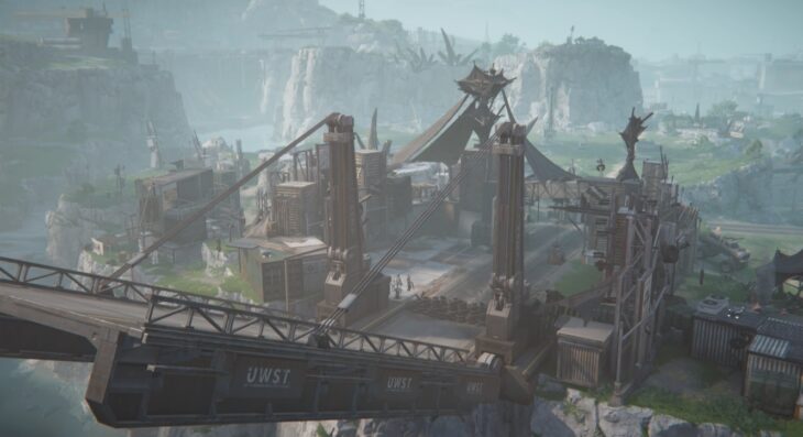 Мост, ведущий к перевалу в Долине IV