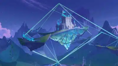 Озеро Амсвартнир в Genshin Impact: все сундуки и загадки для закрытия на 100%