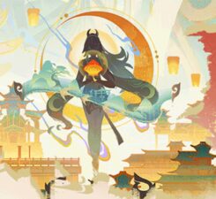 Свет фонарей в лунном сиянии в Genshin Impact: где найти Счастливые деревья