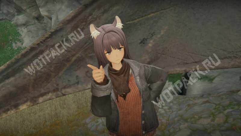 Роза в своем лагере на Перевале