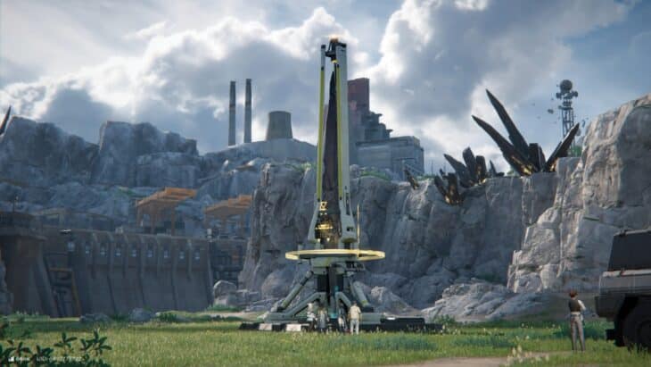 Развёрнутый модуль ПБА в центральной части Долины 4