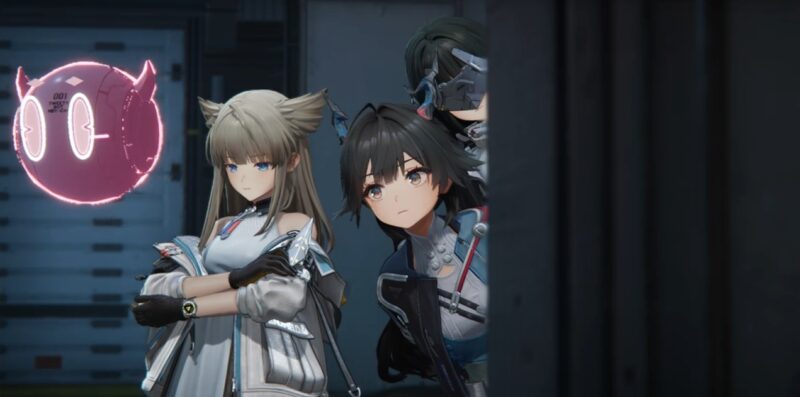 Перлика, Эндминистратор и Чэнь следуют за роботом-шаром