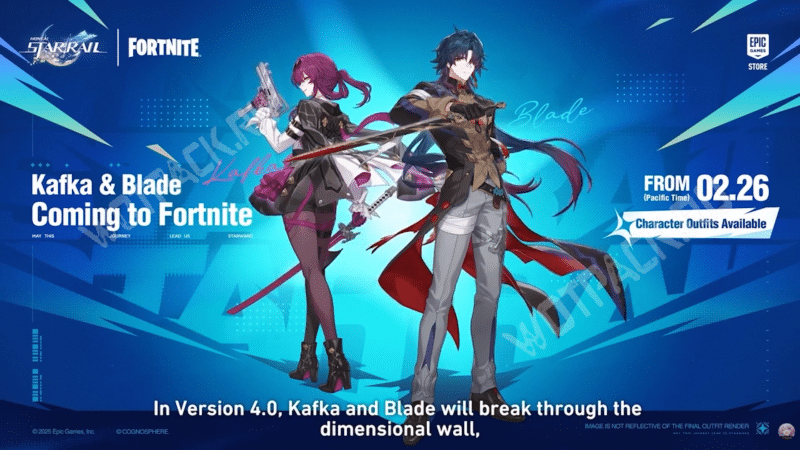 Кафка и Блэйд на официальном анонсе коллаборации