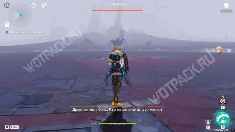 Безымянный окровавленный памятник в Genshin Impact: как победить тень Борея