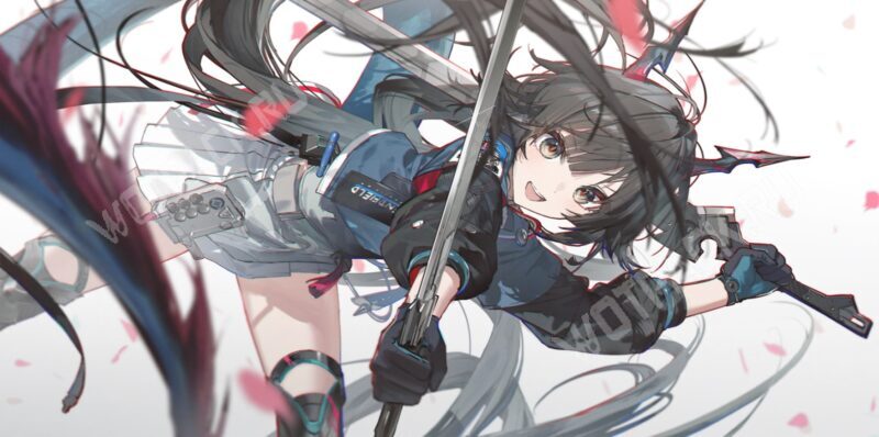 Чэнь размахивает двумя клинками