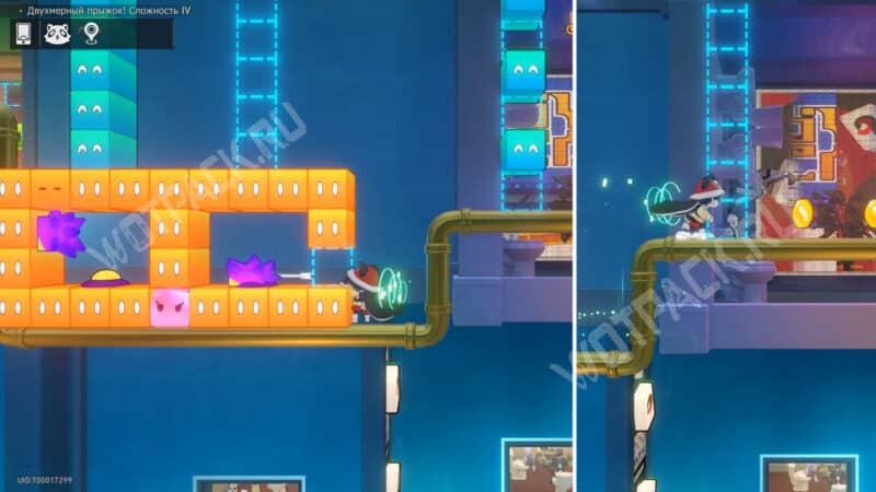 Двухмерный прыжок Сложность 4 в HSR: как завершить испытания