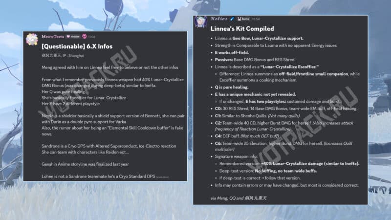 Перевод сообщений инсайдеров