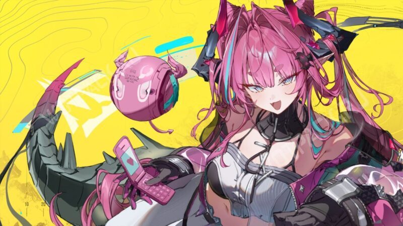 Ивонна с роботом-сферой на постере