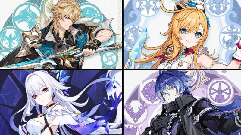 Магистр Варка, светоносец Флинс, повар Эскофье, воительница Скирк