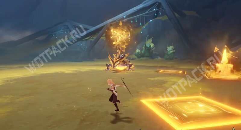 Лучезарный лунный геккон в Genshin Impact: как попасть к боссу и победить