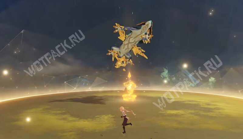 Лучезарный лунный геккон в Genshin Impact: как попасть к боссу и победить