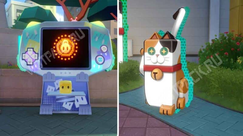 Кот и автомат с эфемером