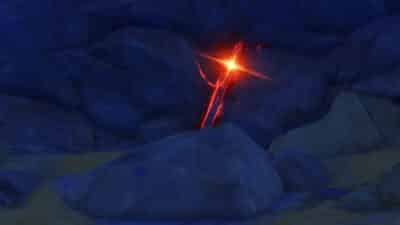 Тень окровавленного меча в Genshin Impact: как достать из камня