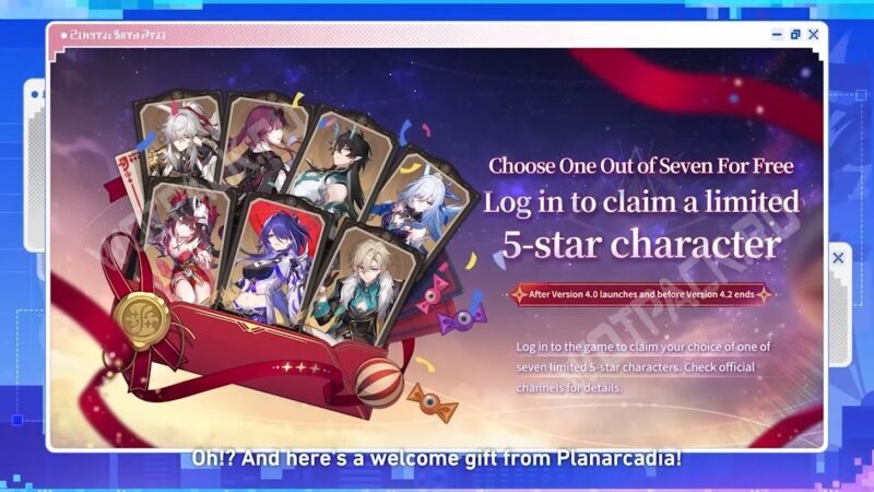 В HSR подарят селектор ивентовых персонажей и скин в патче 4.0