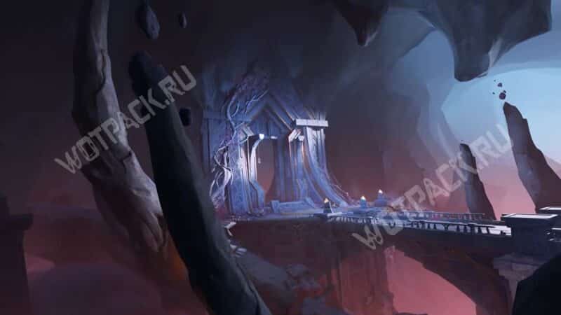 Вход в логово окровавленного рыцаря