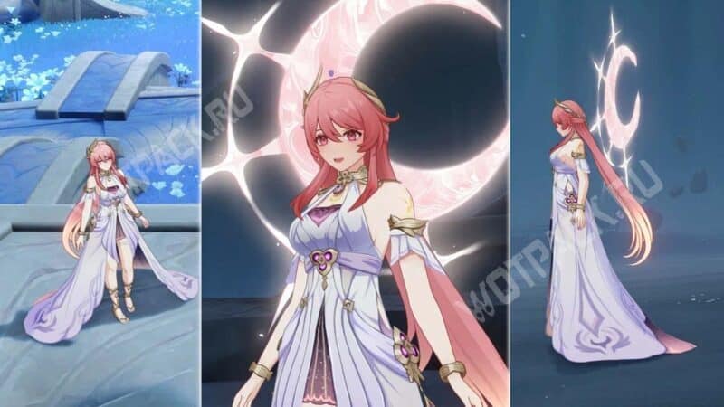 Три лунные богини в Genshin Impact: Ария, Сонет и Канон