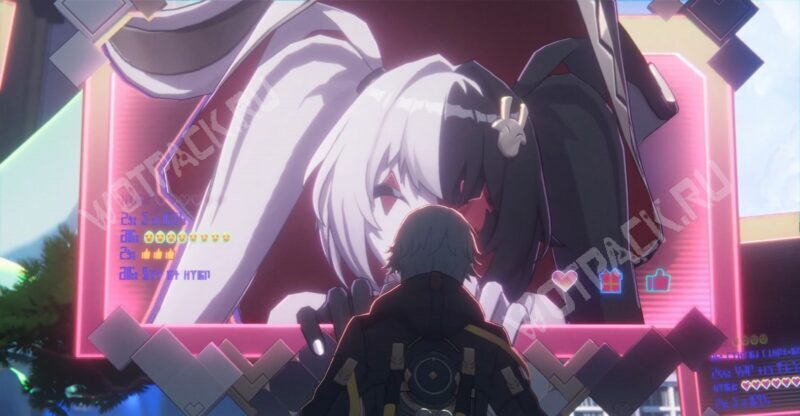 Искра после превращения смотрит на Первопроходца