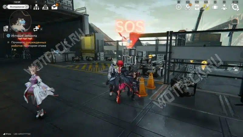 История ремонта в Arknights Endfield: как отремонтировать модули роботов
