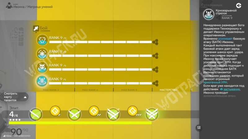 Ивонна в Arknights Endfield: лучший билд, топ команд и ротация